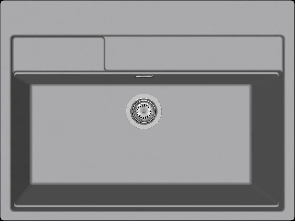 Фото товара: Rivelato MODULIX MD-9082 grigio puro, мойка, керамика, серый