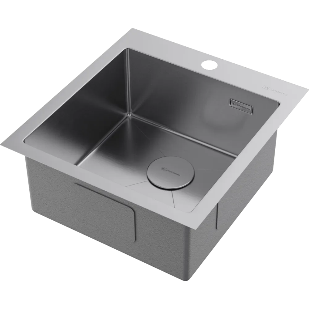 Детальное фото товара: Omoikiri Akisame 46-IN, мойка, нержавеющая сталь 