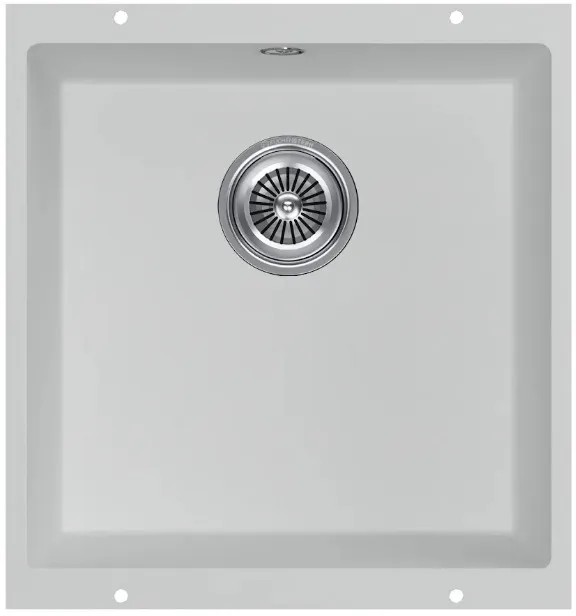 Фото товара: KUCHENSTERN UNDER 50, мойка, гранит, белый