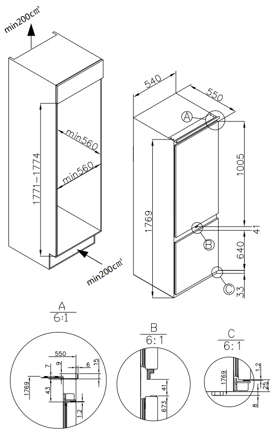 Схема встраивания