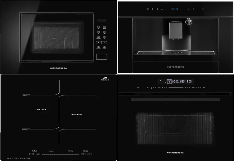 Фото товара: KUPPERSBERG ICS 311 + KMW 694 + HMW 620 B + KCM 182 BLACK