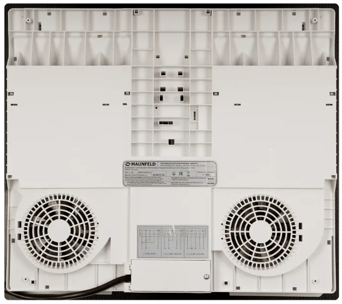 Детальное фото товара: Maunfeld AVI6044SSFBK индукционная поверхность