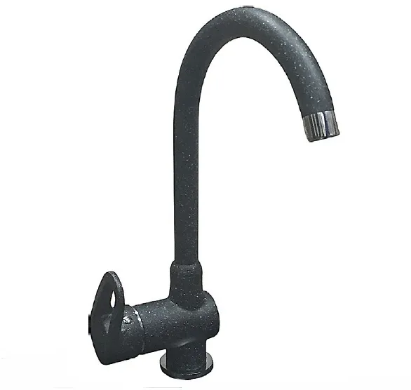 Фото товара: GranFest 3023, смеситель, мрамор, черный