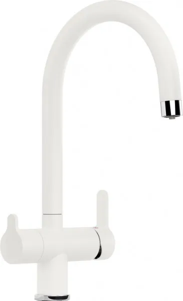 Фото товара: Blanco Trima, смеситель, гранит, белый