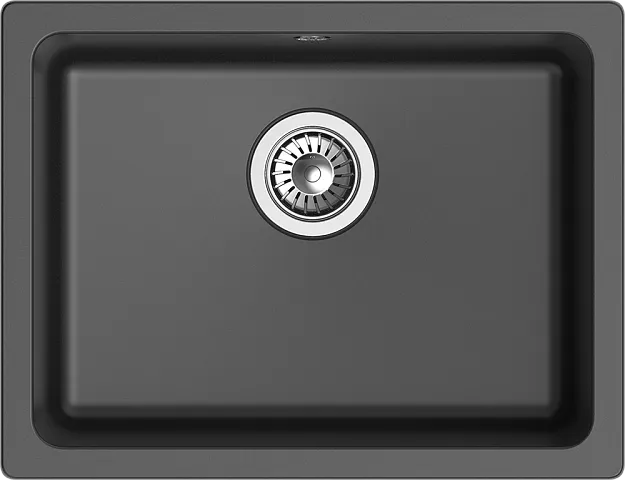 Фото товара: Rivelato BERKANA BK-50 antracite, мойка, гранит, антрацит