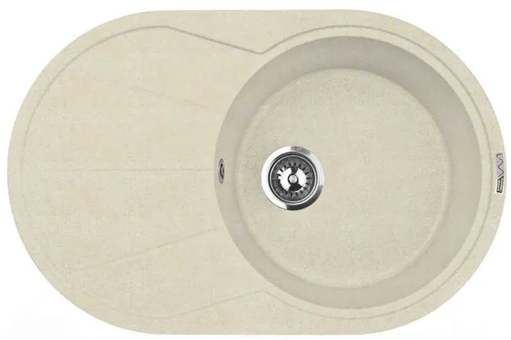 Фото товара: LAVA E.3 CREMA, мойка, гранит, кремовый