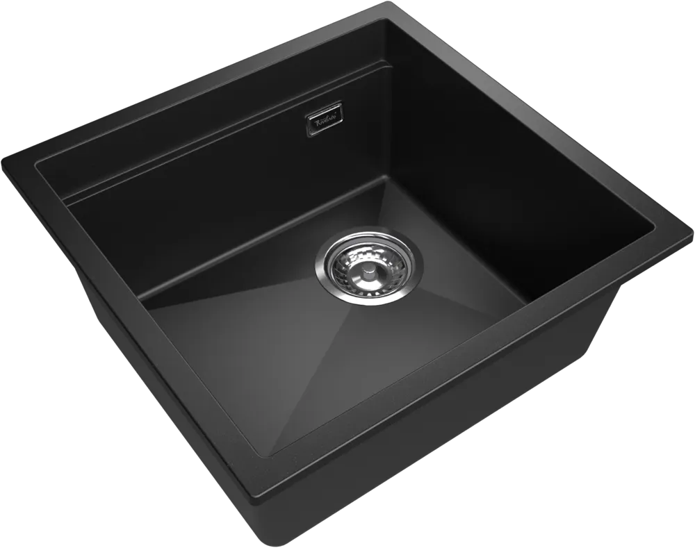 Детальное фото товара: Rivelato LINO LN-454-R antracite, мойка, гранит, антрацит