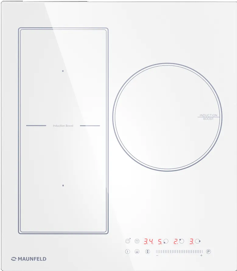 Фото товара: Maunfeld CVI453SBWH индукционная поверхность