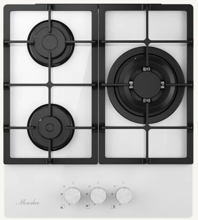 Фото товара: Monsher MGG 43 Blanc газовая поверхность