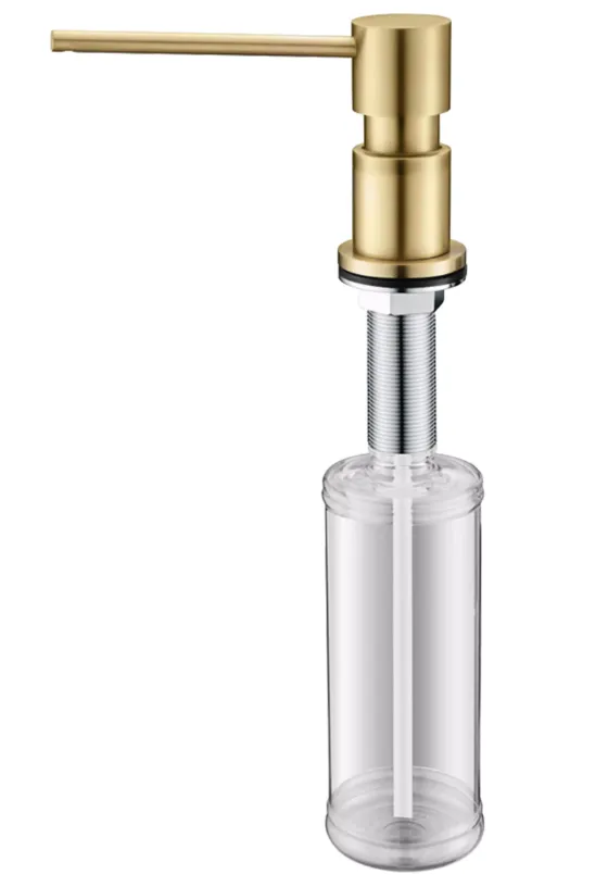 Фото товара: Paulmark KRAFT, дозатор для моющего средства, светлое золото
