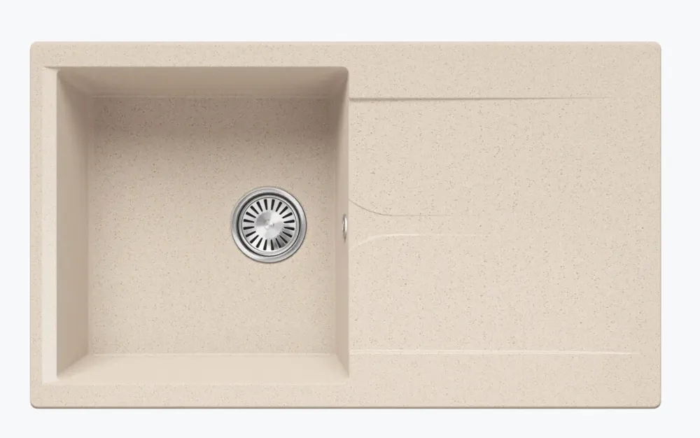 Фото товара: Polygran GALS-860, мойка, мрамор, кремовый 327
