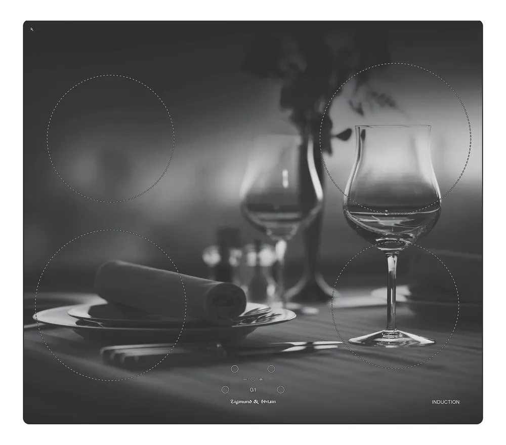 Детальное фото товара: Zigmund & Shtain CIS 219.60 DX индукционная поверхность