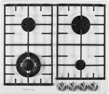 Фото товара: Kuppersberg FV6TGRZ W Silver газовая поверхность