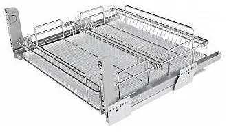 Фото товара: Sige Scola сушилка выдвижная для нижнего шкафа шириной 900 мм, 864х500х110 мм