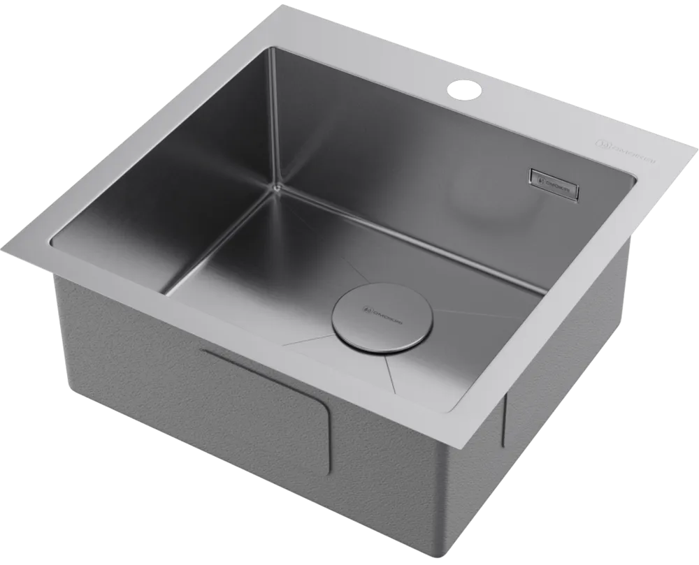 Детальное фото товара: Omoikiri Akisame 51-IN, мойка, нержавеющая сталь 