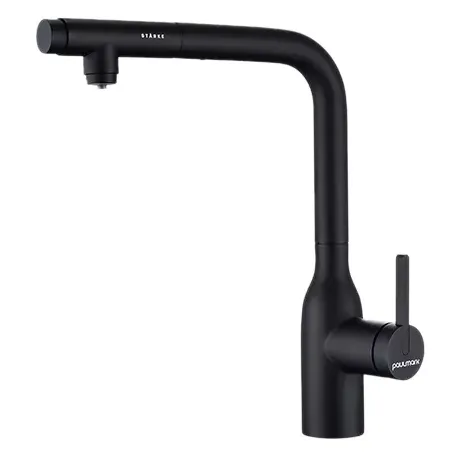 Фото товара: Paulmark VIPER, смеситель, антрацит   