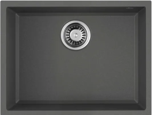 Фото товара: Omoikiri Tedori 54-U-PL, мойка, гранит, платина