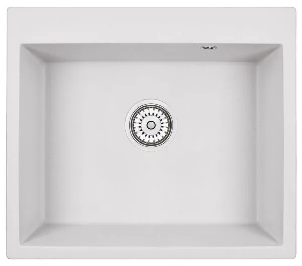 Фото товара: GRANULA 6001 мойка, гранит, арктик (белый)