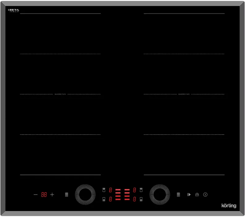 Фото товара: Korting HIB 68700 B Quadro индукционная поверхность