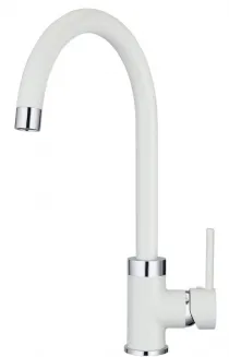 Фото товара: GRANULA 2125 смеситель, гранит, арктик (белый) 