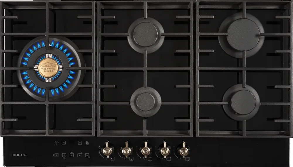 Детальное фото товара: HIBERG VM 9155 B газовая поверхность