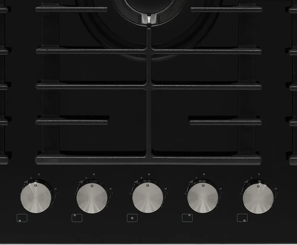 Детальное фото товара: Krona HAGEL 90 BL W FC газовая поверхность