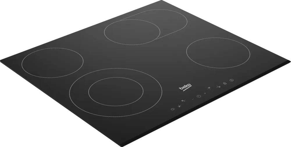 Детальное фото товара: Beko BHC6440KBEB стеклокерамическая поверхность