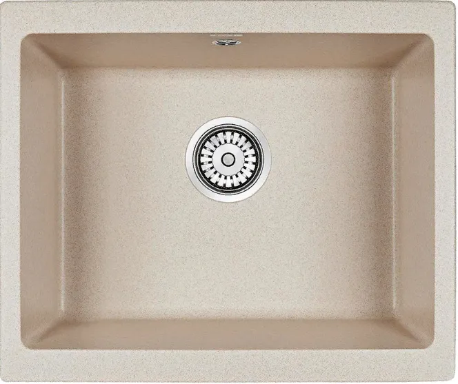 Детальное фото товара: Paulmark GERA 60, мойка, гранит, бежевый
