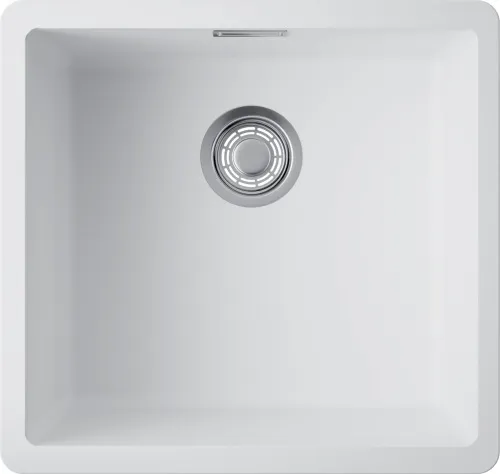 Фото товара: Omoikiri Kata 44-U-WH, мойка, гранит, белый