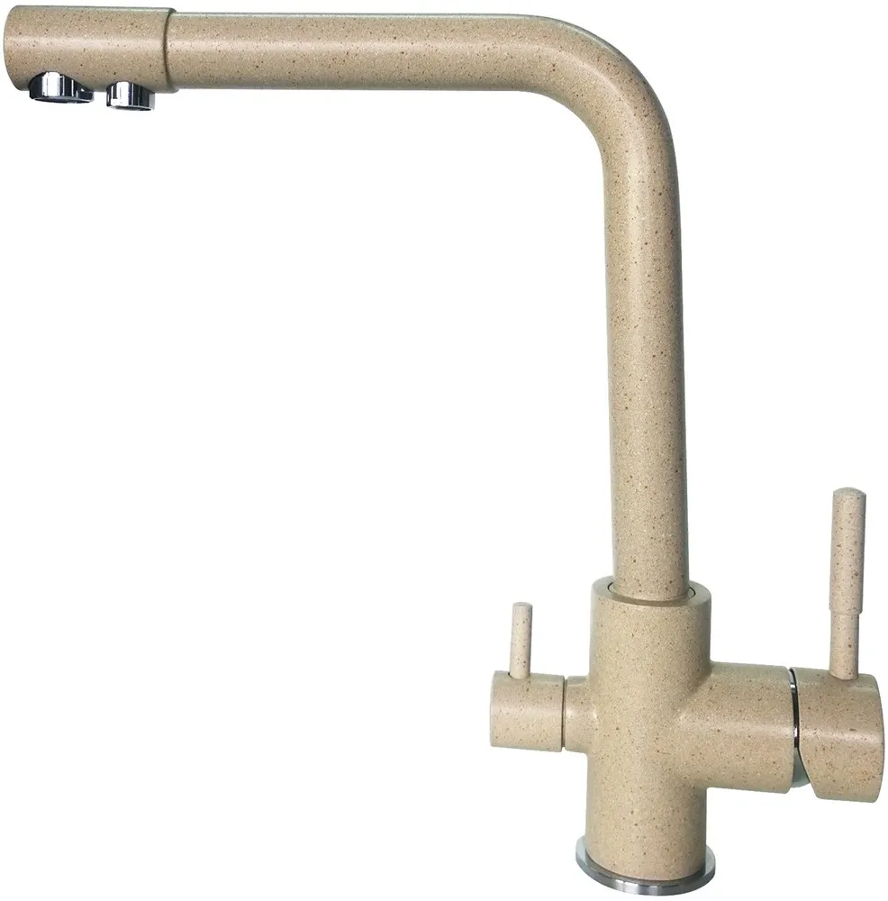 Фото товара: LEX Biferno Ivory, смеситель, гранит