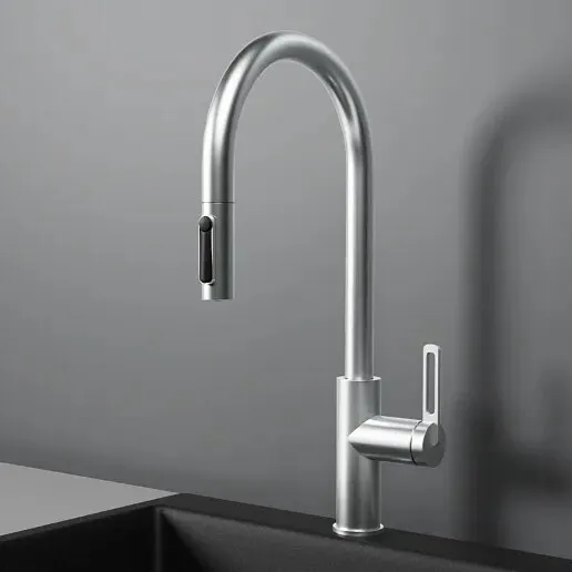 Фото товара: GRANULA 8168 смеситель, нержавеющая сталь