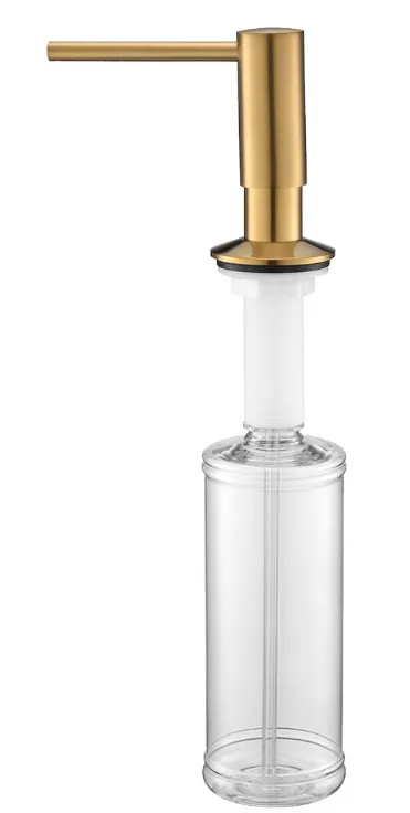 Фото товара: Paulmark DECUS, дозатор для моющего средства, брашированное золото