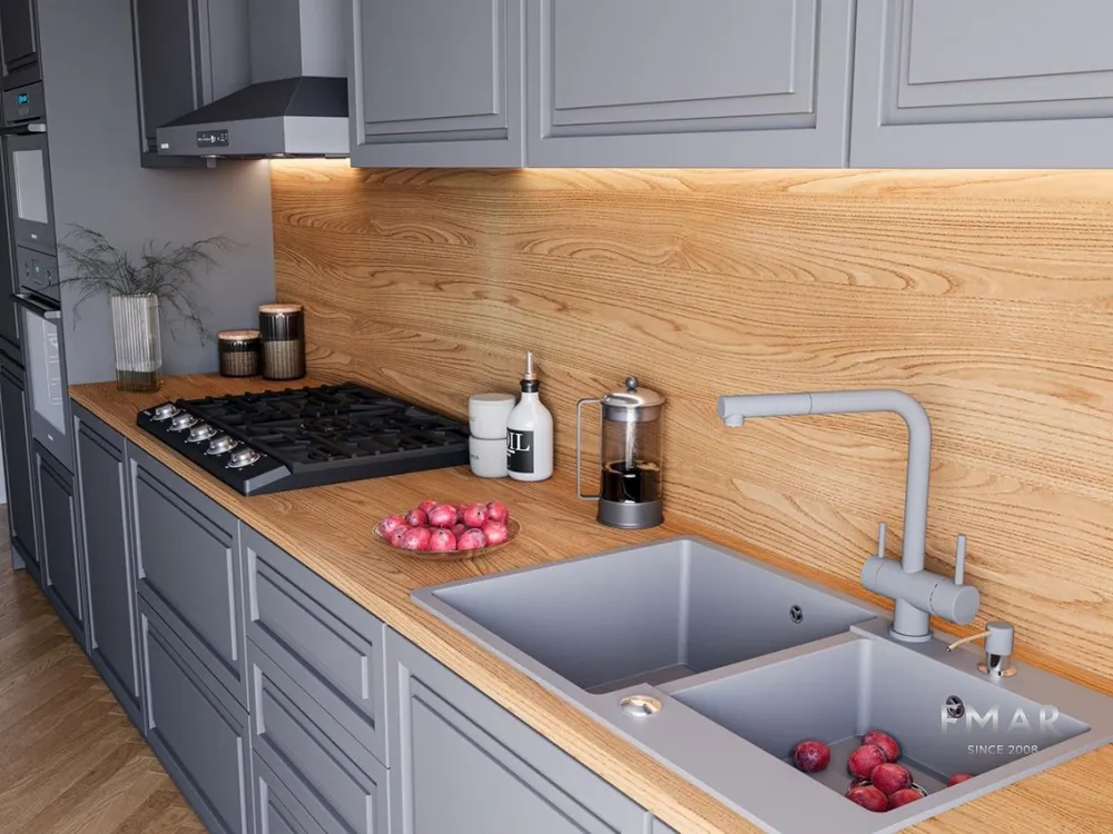 Детальное фото товара: Emar EMQ-2800.Q, мойка, гранит, алмаз