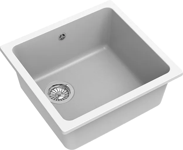 Детальное фото товара: Rivelato BERKANA BK-45 brina, мойка, гранит, иней