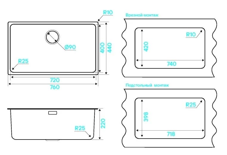 Схема встраивания