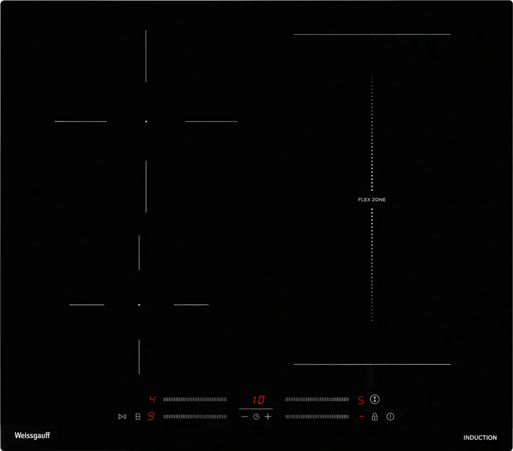 Фото товара: Weissgauff HI 643 BSCM Flex индукционная поверхность