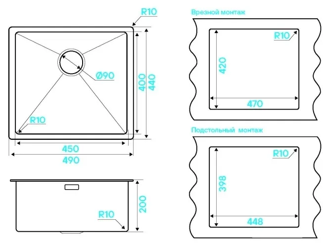 Схема встраивания