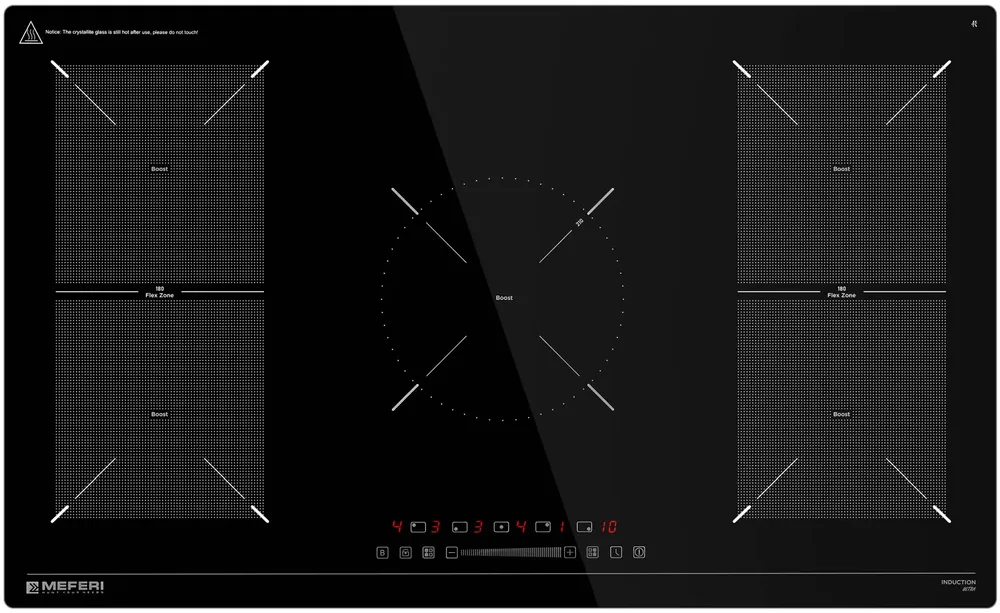 Детальное фото товара: MEFERI MIH905BK ULTRA индукционная поверхность
