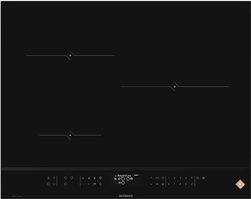 Фото товара: De Dietrich DPI4321H индукционная поверхность