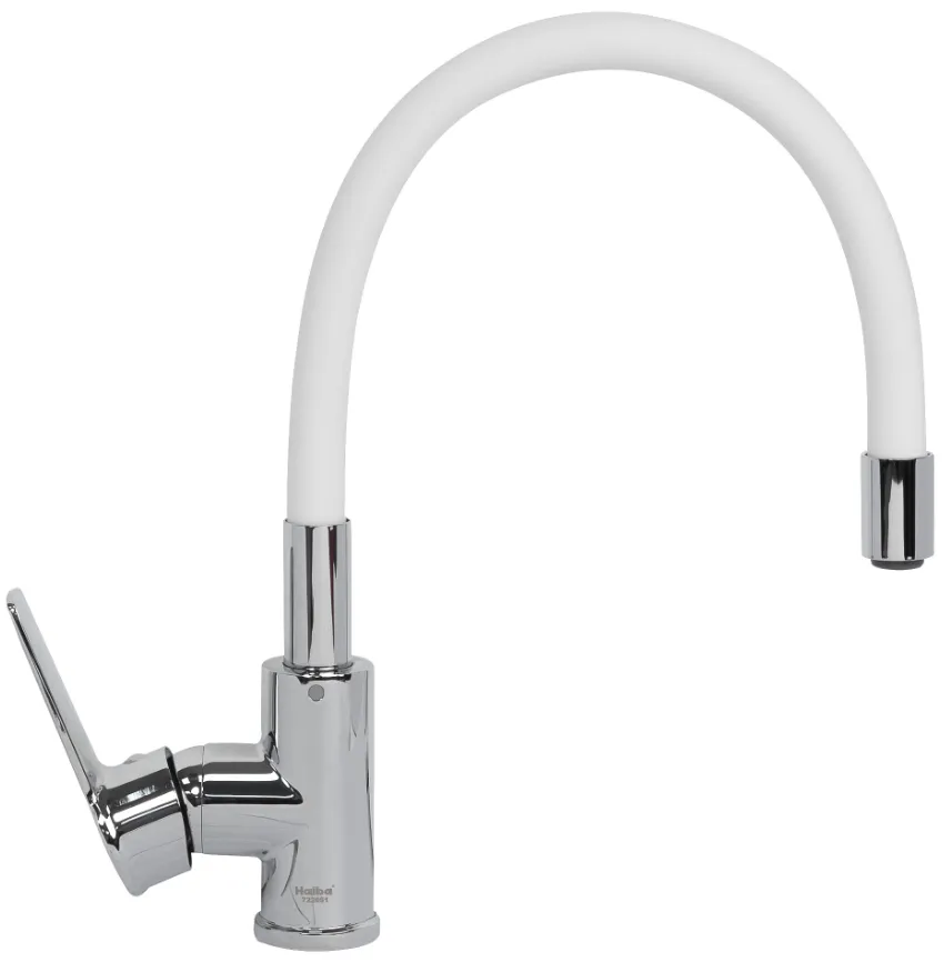 Фото товара: Zigmund & Shtain ZS 2400W, смеситель, нержавеющая сталь