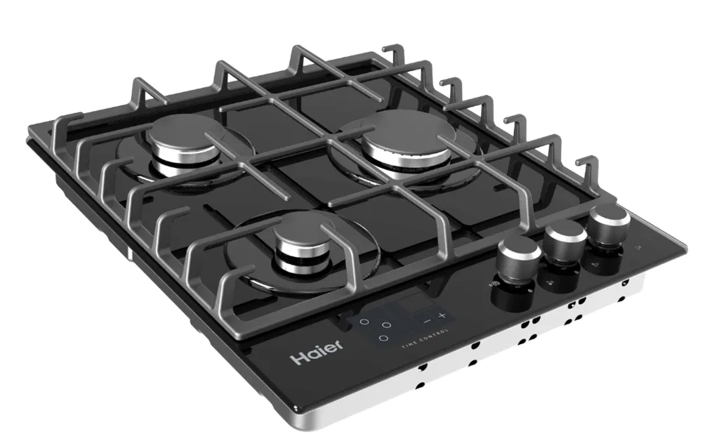 Детальное фото товара: Haier HHX-G53CNSB газовая поверхность