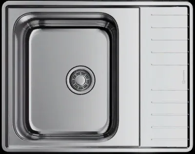 Детальное фото товара: Omoikiri Sagami 63-IN, мойка, оборачиваемая, нерж. сталь 