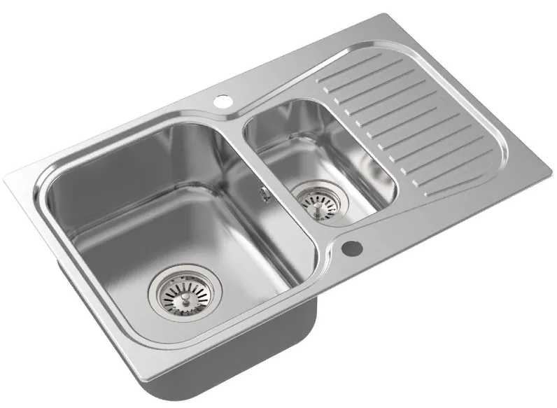 Фото товара: Oulin OL-359S (F&P), мойка, нержавеющая сталь сатин