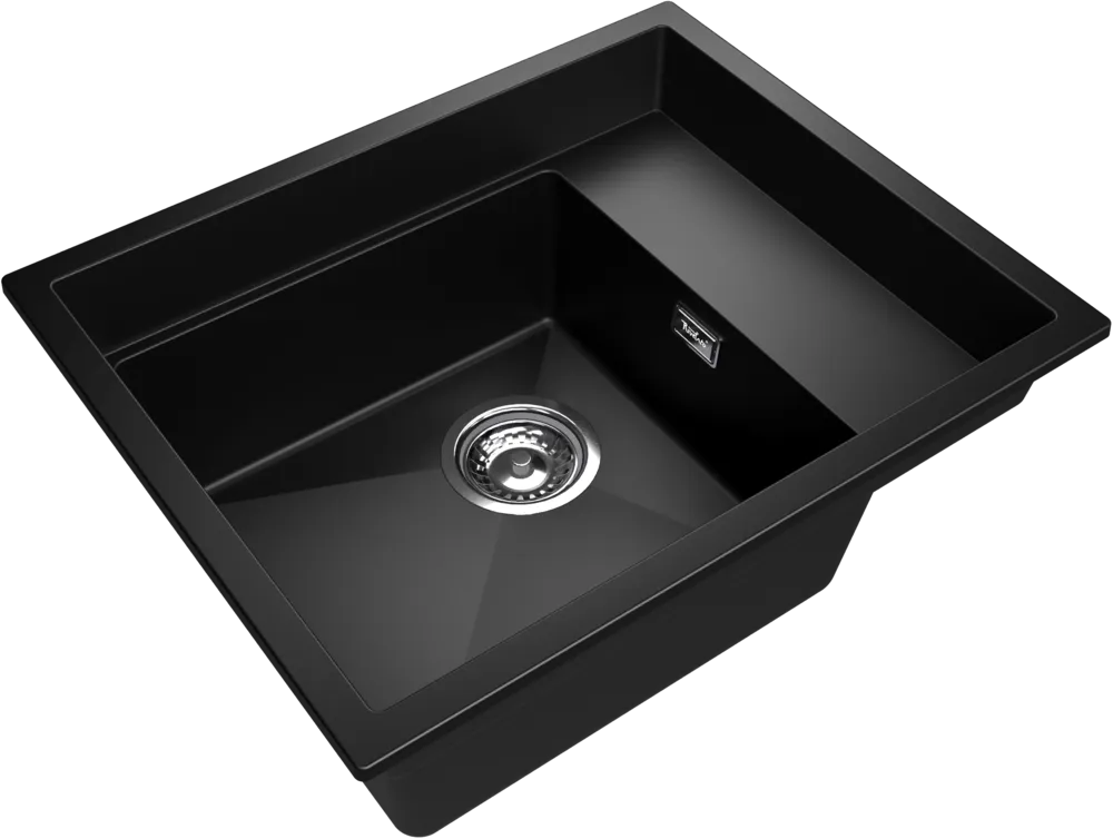 Детальное фото товара: Rivelato NOBILE NB-544-R antracite, мойка, гранит, антрацит