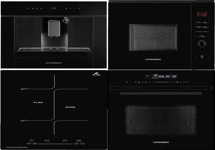 Фото товара: KUPPERSBERG ICS 311 + KMW 694 + HMW 650 BL + KCM 182 BLACK