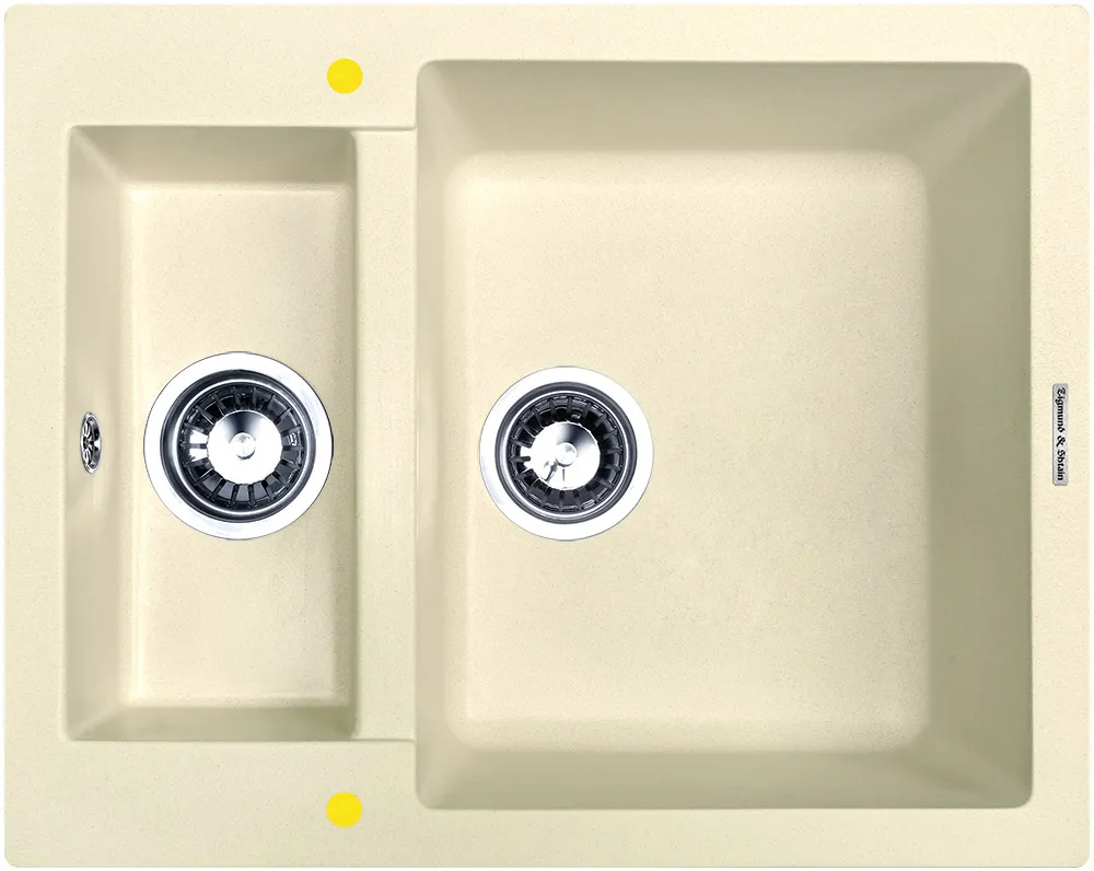 Детальное фото товара: Zigmund & Shtain RECHTECK 600.2, мойка, молодое шампанское 