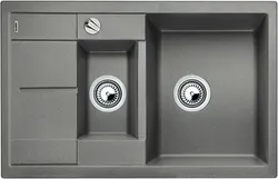 Фото товара: Blanco Metra 6S Compact, мойка, гранит, алюметаллик