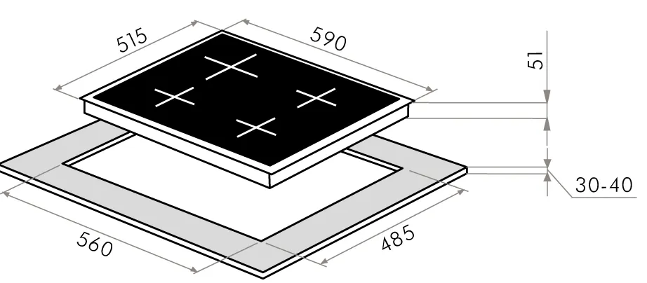 Схема встраивания