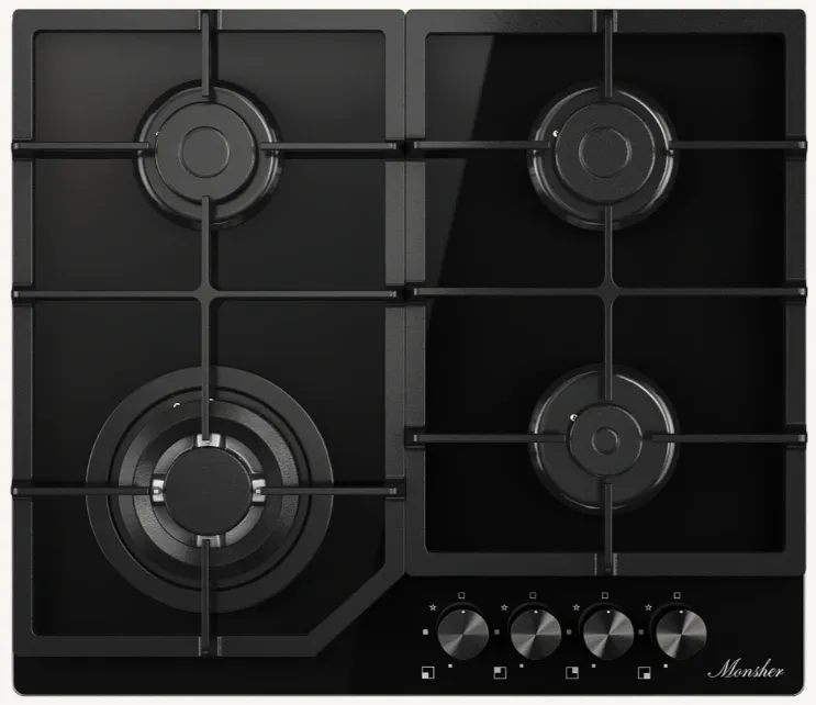 Фото товара: Monsher MGG 63 Noir газовая поверхность