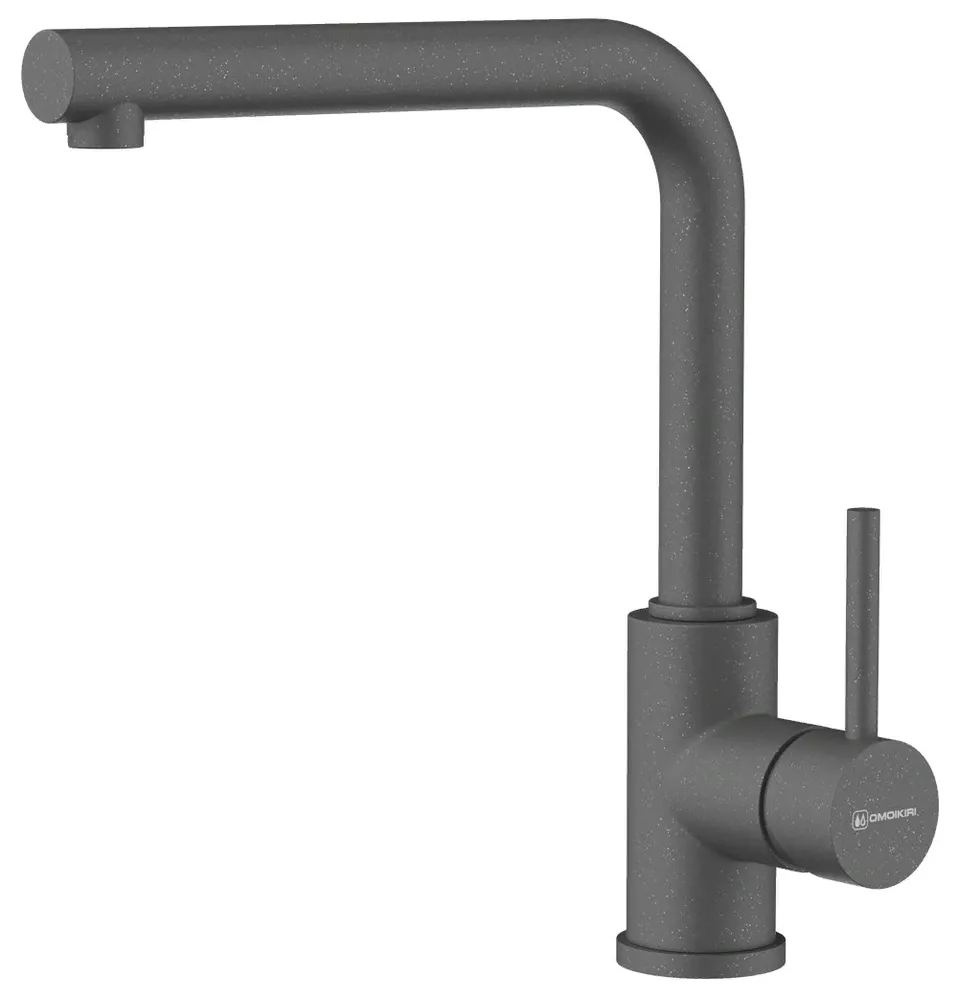 Фото товара: Omoikiri Nakagawa-P-PL, смеситель, гранит, платина